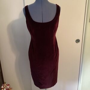 Michele Emanuele velvet cocktail dress small